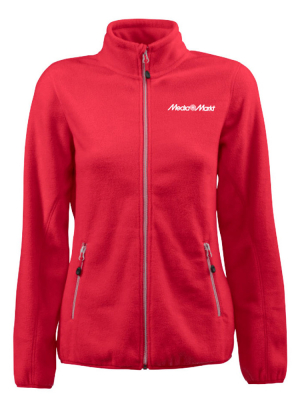 Damen Fleecejacke Rocket Rot
